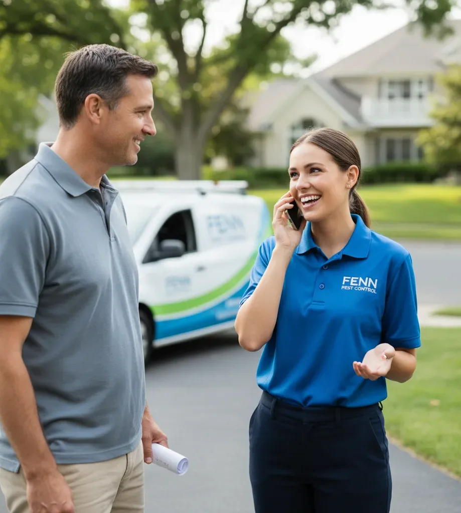 Fenn Pest Control customer support in Hiddenite